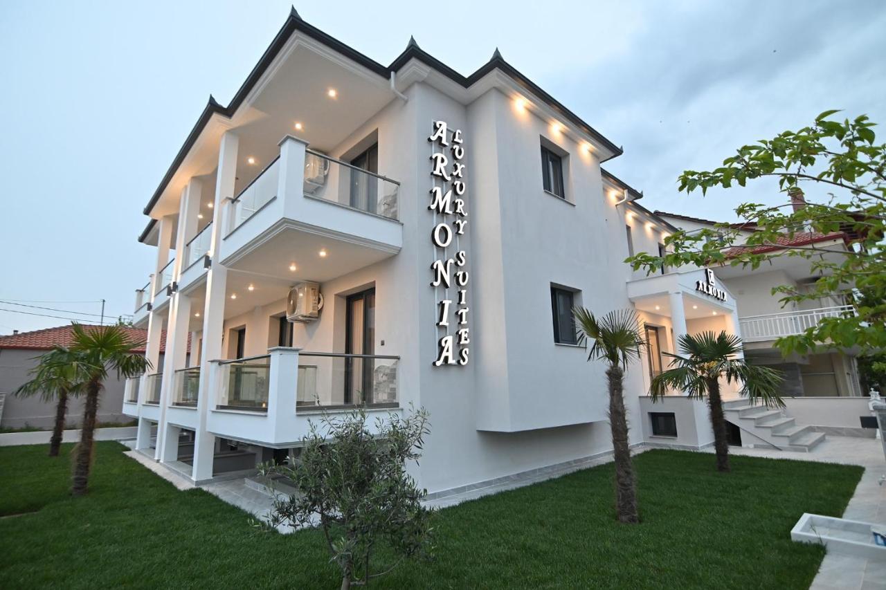 Armonia Luxury Suites Nea Vrasna Exterior photo