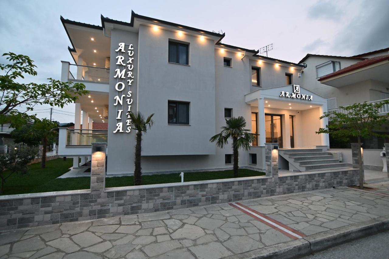 Armonia Luxury Suites Nea Vrasna Exterior photo