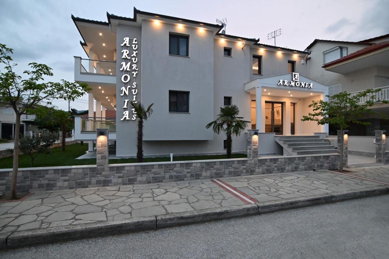 Armonia Luxury Suites Nea Vrasna Exterior photo